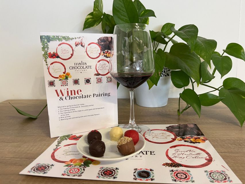 Malta: Wine and Chocolate Pairing Experience - Tasting Highlights