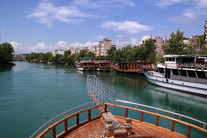 Manavgat Cruise Grand Bazaar With Lunch and Unlimited Drinks From Belek - Boat Ride Experience