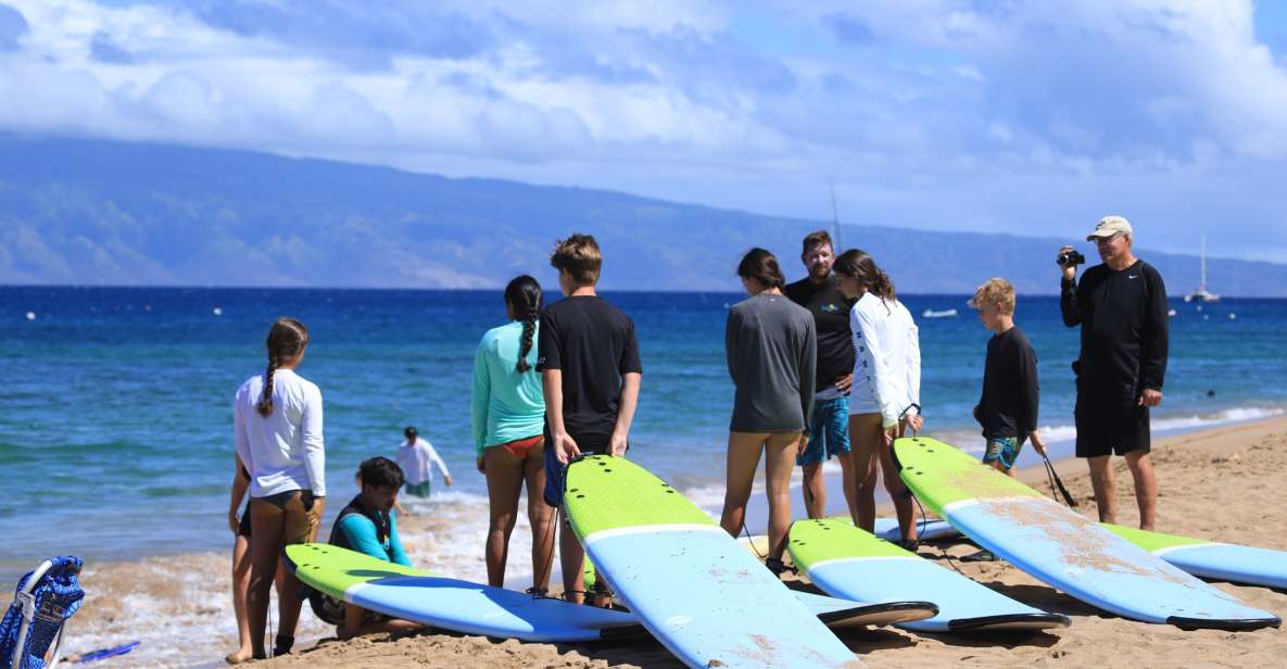 Maui: Group Surf Lesson - Booking Details