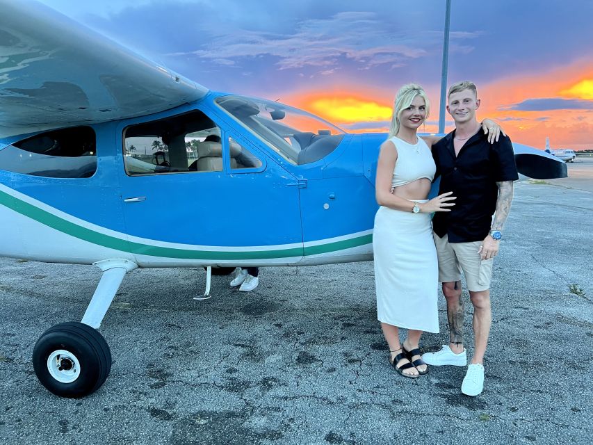 Miami Beach: 50-Min Sunset Private Luxury Airplane Tour - Sightseeing Locations