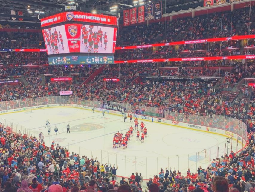 Miami: Florida Panthers Ice Hockey Game Ticket - Cheer on the Home Team