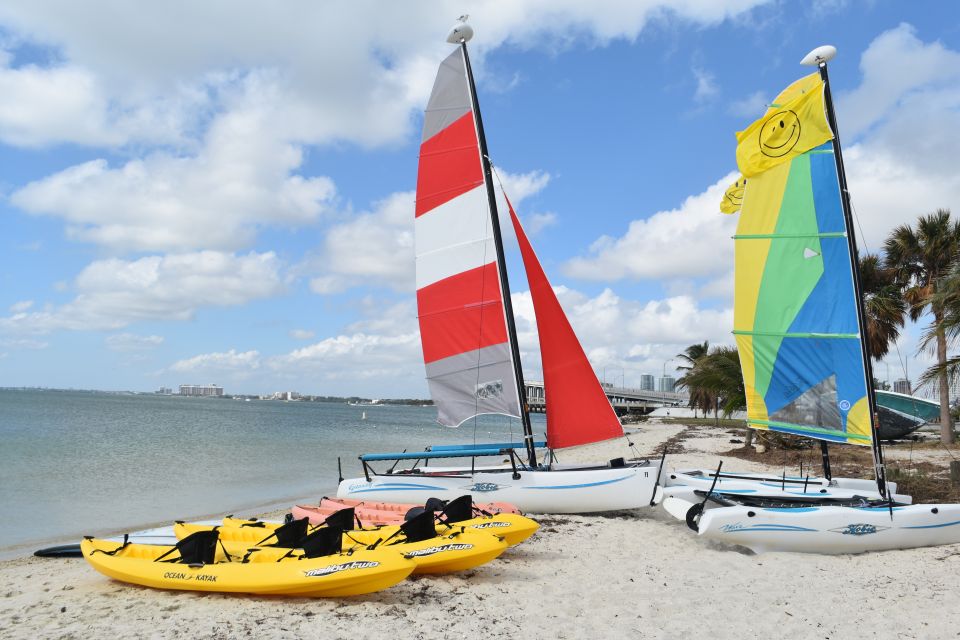 Miami: Hobie Cat Sailing - Included Amenities