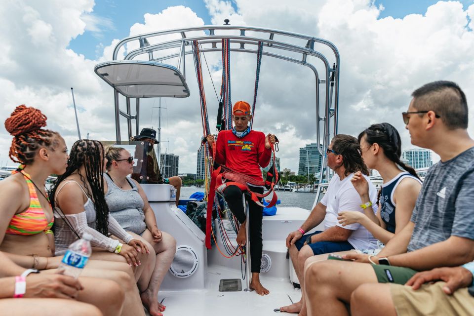 Miami: Parasailing Experience in Biscayne Bay - Whats Included in the Tour