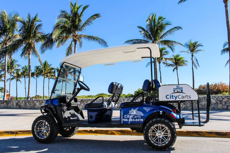 Miami: South Beach Golf Cart Tour - Tour Features