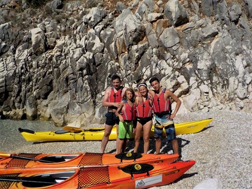 Mikros Gialos: Lefkada Guided Kayak Tour With Refreshments - Itinerary and Activities