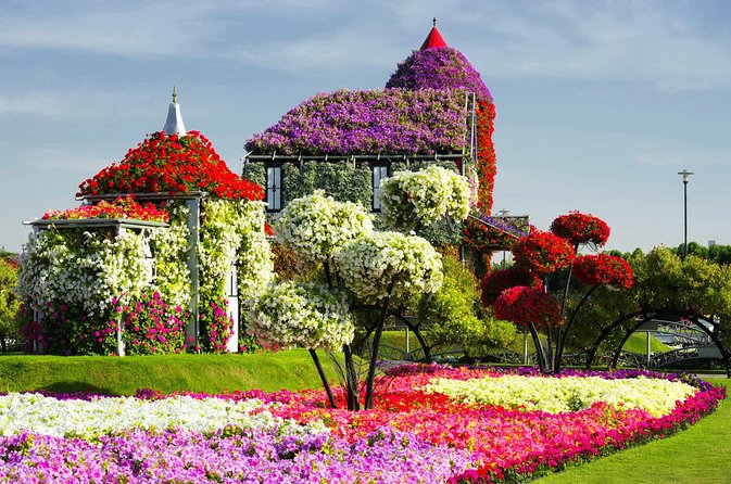 Miracle Garden and Global Village Dubai With Transfers - Convenient Round-trip Hotel Transfers