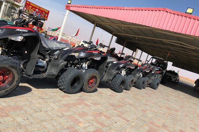 Morning Desert Safari, 25 Minutes ATV With 20 Minutes Camel Ride - Inclusions