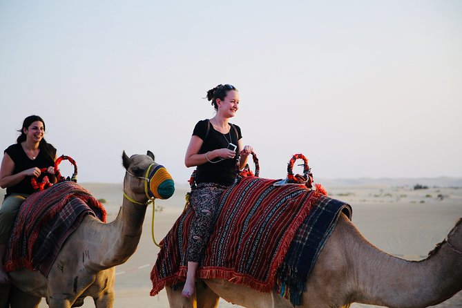 Morning Desert Safari With Camel Ride & Sand Skiing Private Tours - Activity Highlights