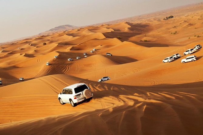 Morning Desert Safari With Quad Bike, Sand Boarding & Camel Ride - Pickup and Transport