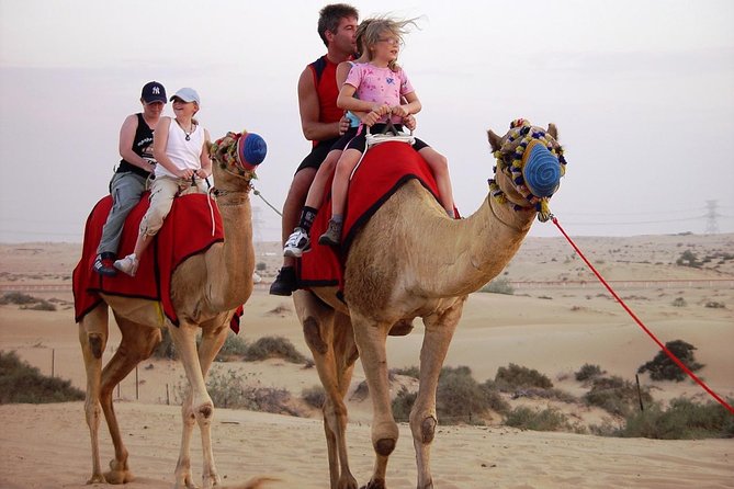 Morning Dubai Desert Safari With Camel Ride & Sand Boarding - Additional Details