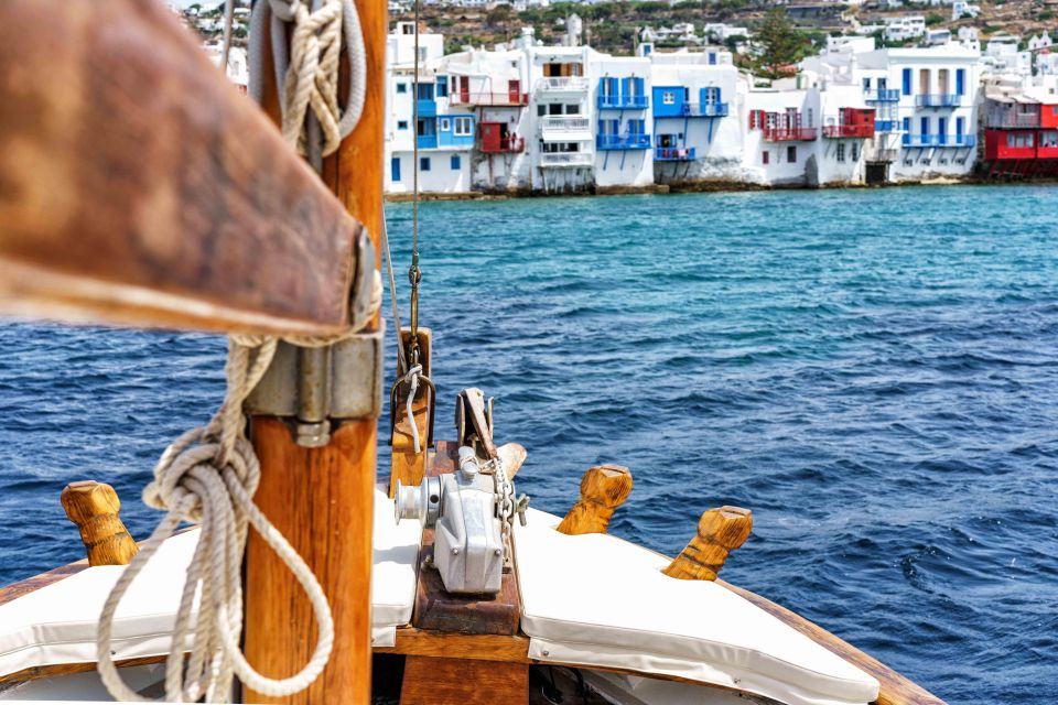 MYKONOS SOUTH OR WEST COAST EVENING SEMI PRIVATE CRUISE - Meeting Point and Itinerary Options