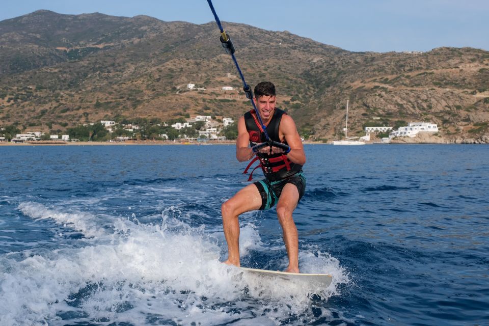 Mylopotas: Private Mastercraft X Boat Ride With Wakeboarding - Water Sports Options