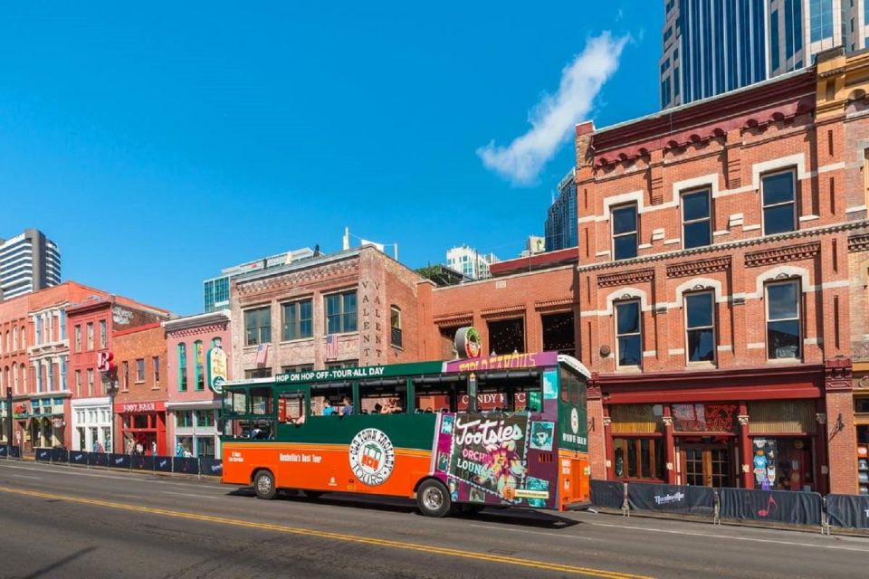 Nashville: Hop-on Hop-off Trolley Tour - Attractions and Itinerary