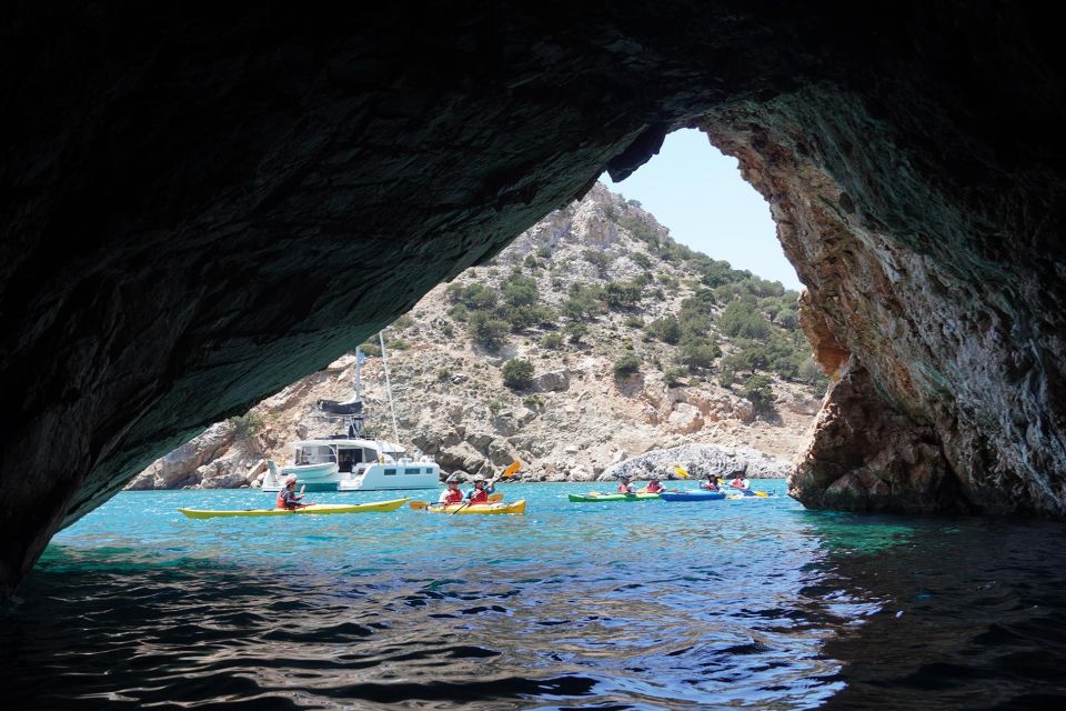 Naxos: Rina Cave Sea Kayak Tour With Snorkeling and Picnic - Itinerary Highlights