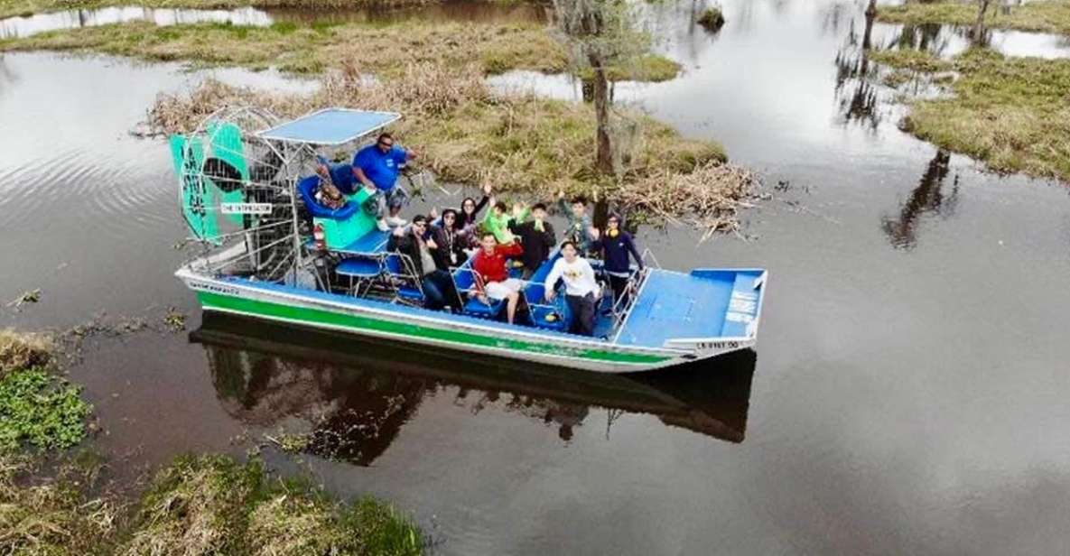 New Orleans: Airboat Swamp & City and Katrina Tour Combo - Pickup Information