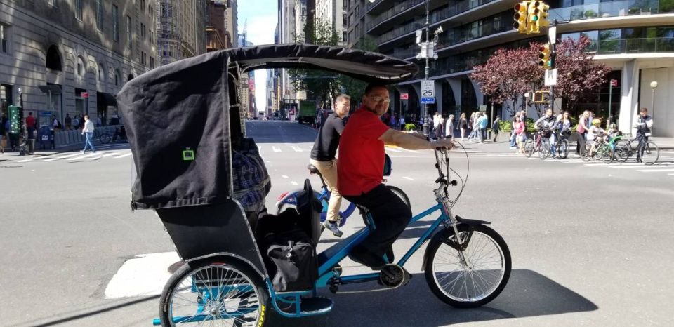 New York City: Deluxe 1.5-Hour Central Park Pedicab Tour - Booking Information