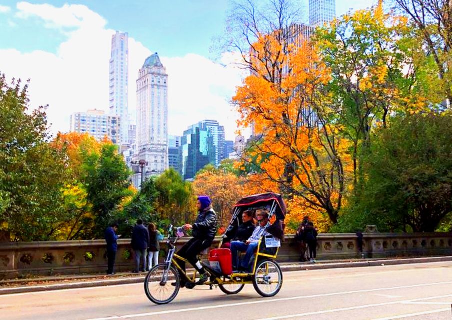 New York City: Pedicab Tour Through Central Park - Tour Experience and Highlights