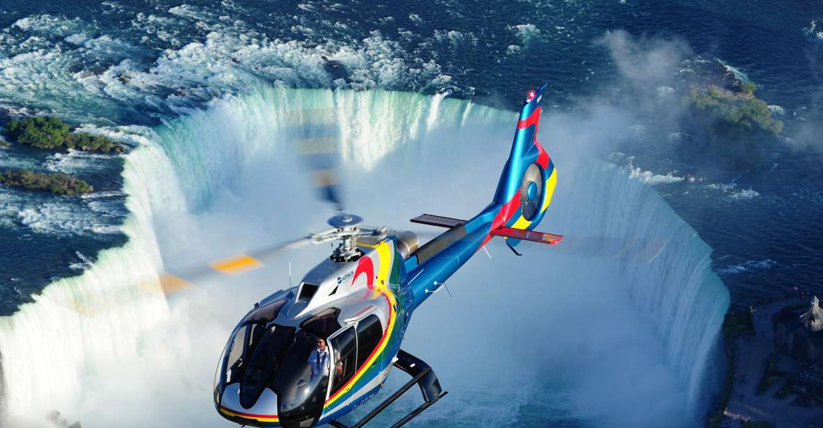 Niagara Falls Usa: Boat Tour & Helicopter Ride With Transfer - Tour Highlights