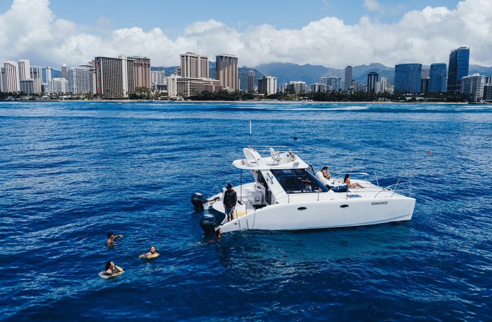 Oahu: Private Catamaran Sunset Cruise & Optional Snorkeling - Oahus Top Snorkel Spot