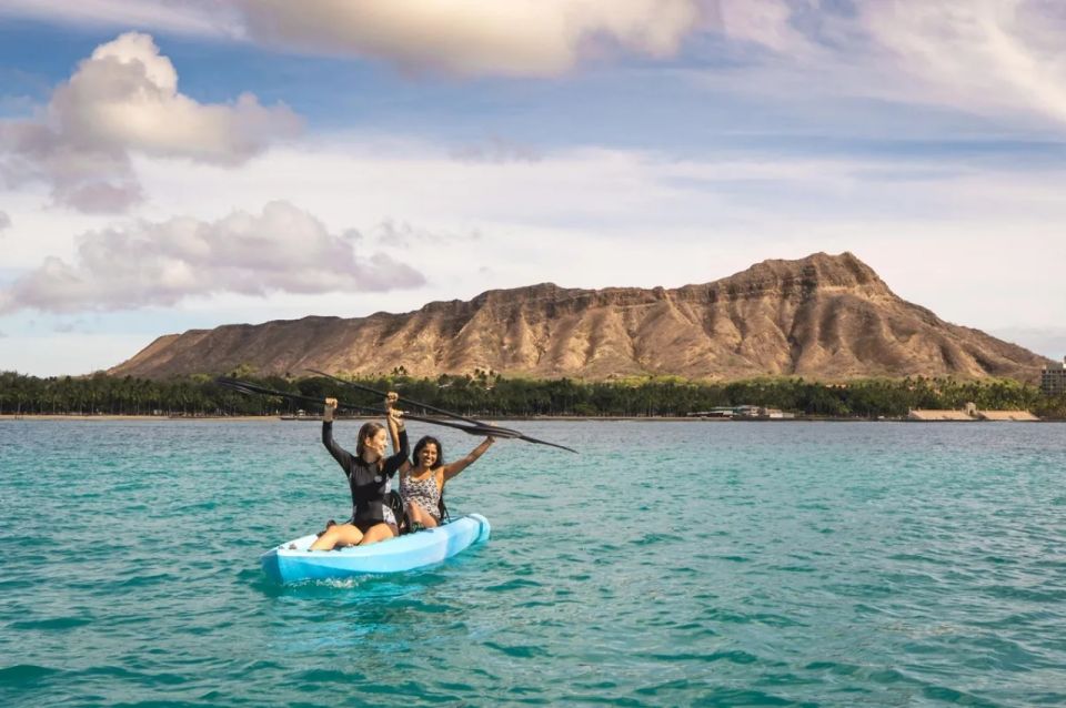 Oahu: Waikiki Kayak Tour and Snorkeling With Sea Turtles - Highlights of the Experience