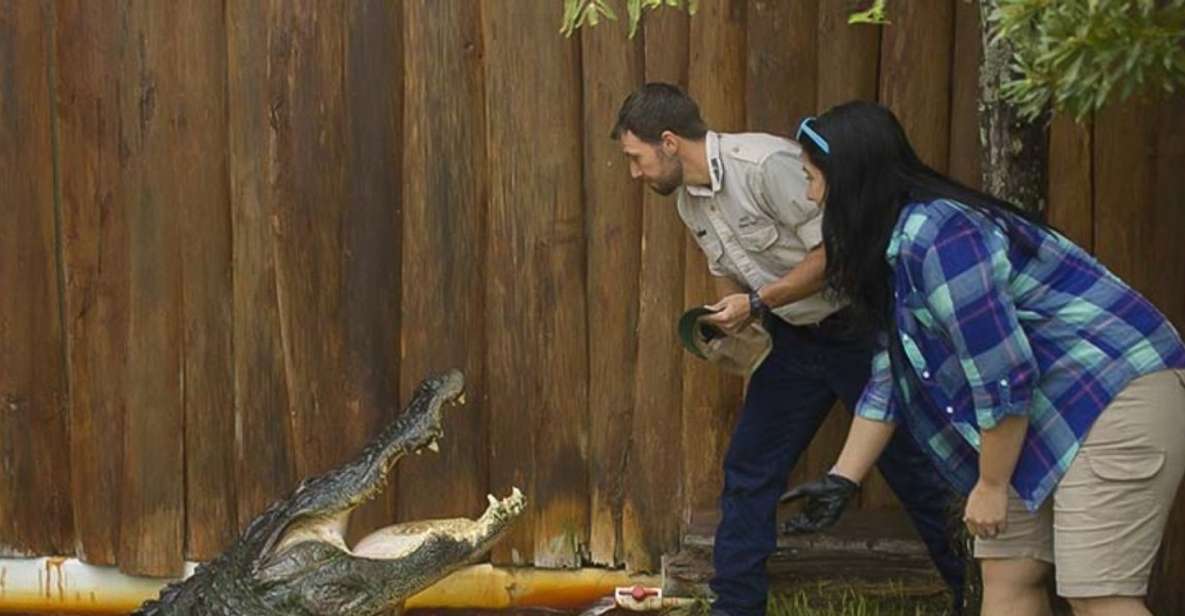 Orlando: Gatorland Interactive Tour With Animal Trainer - Experience Highlights