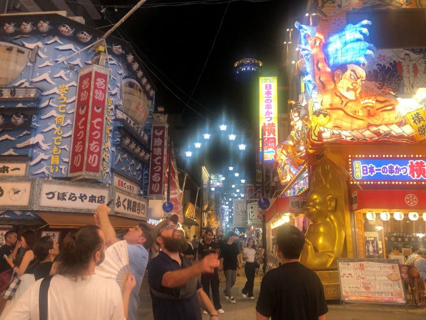 Osaka: Guided Food Tour of Shinsekai With 15 Dishes - Itinerary and Experience