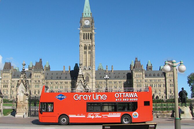 Ottawa Hop-On Hop-Off Sightseeing Tour - Inclusions and Exclusions