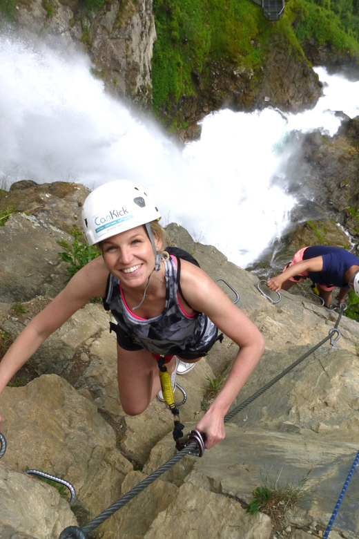 Ötztal: Via Ferrata Climbing Tour at Lehner Waterfall - Experience Highlights