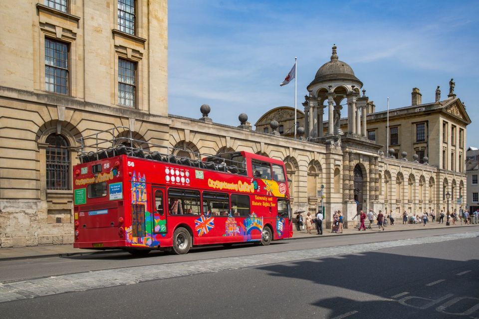 Oxford: City Sightseeing Hop-On Hop-Off Bus Tour - Tour Information