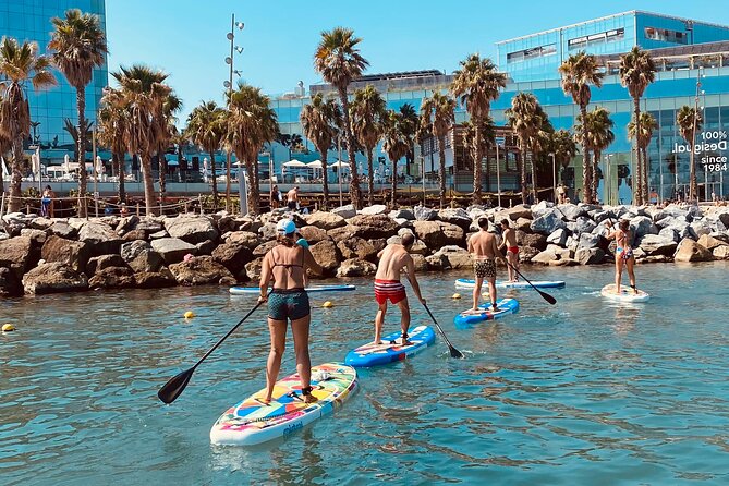 Paddle Surf in Barcelona - Meeting and Pickup