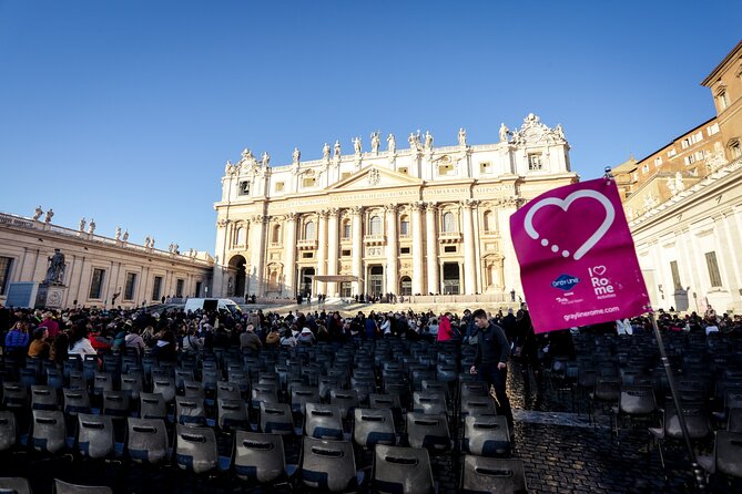 Papal Audience With Pope Francis in Vatican City - Meeting and Pickup