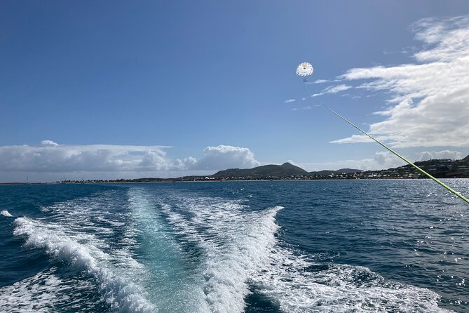 Parasailing Orient Bay Beach Sint Maarten - Parasail Boat and Launch Site