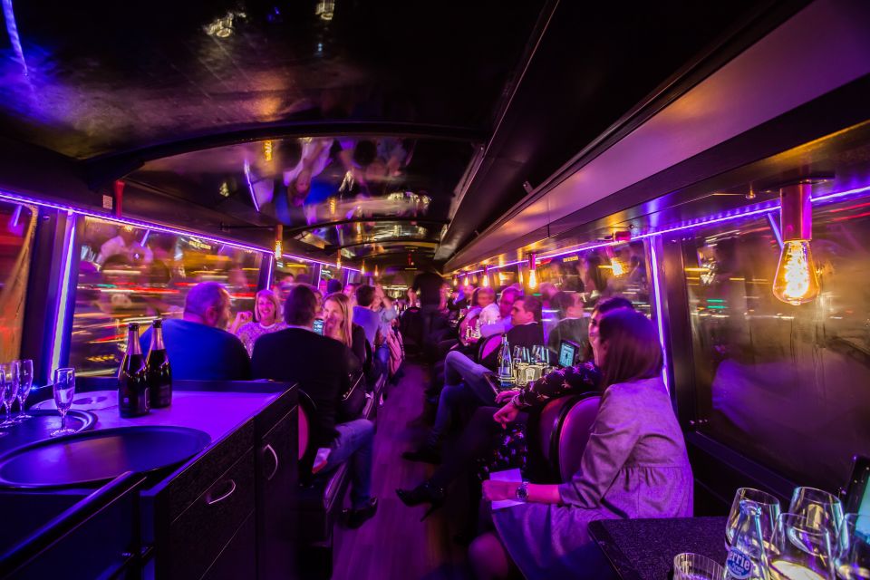 Paris: Bus Toque Tour With 5-Course Dinner and Champagne - Dining Experience