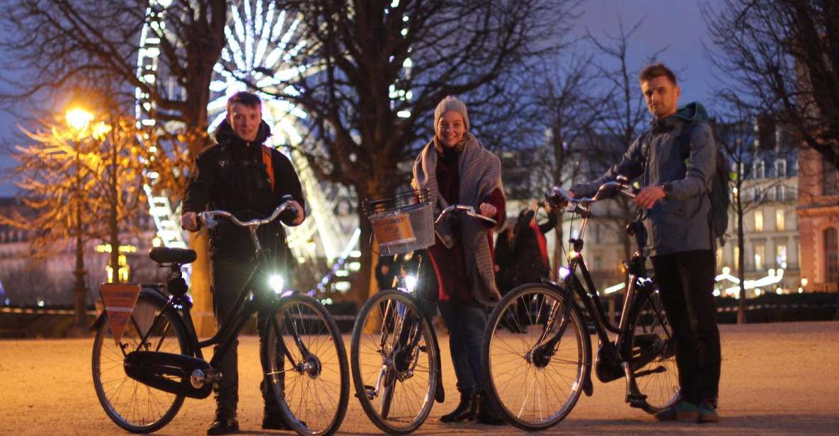 Paris By Night: 3-Hour Guided Bike Tour - Tour Highlights