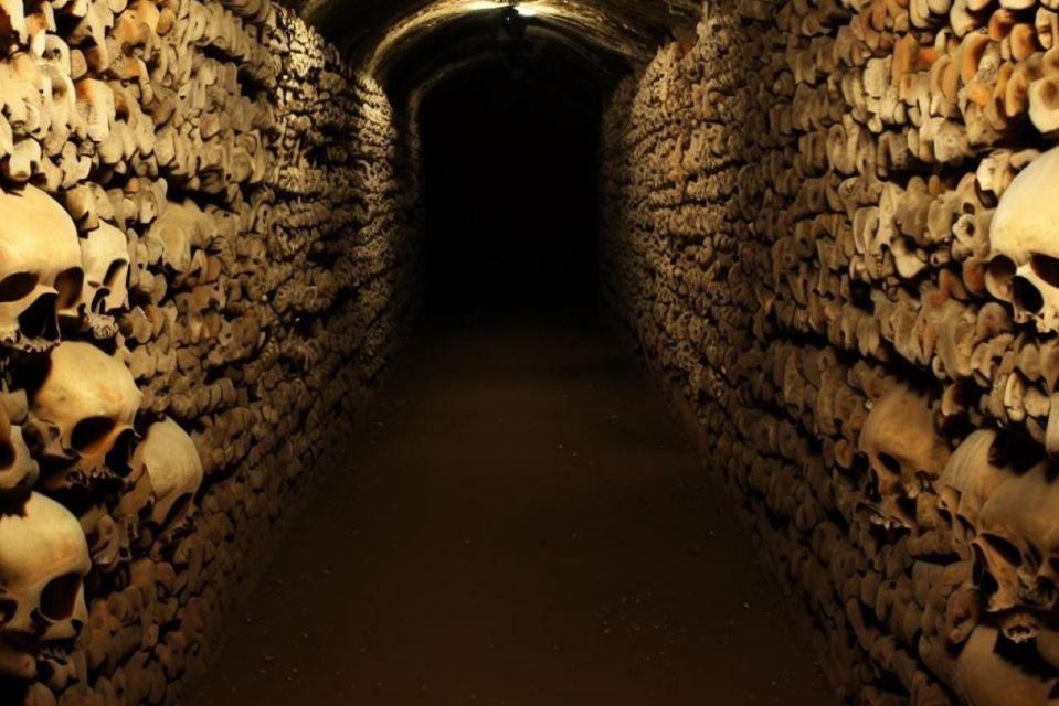 Paris: Catacombs Entry Ticket, Audio Guide, and River Cruise - Catacombs Experience