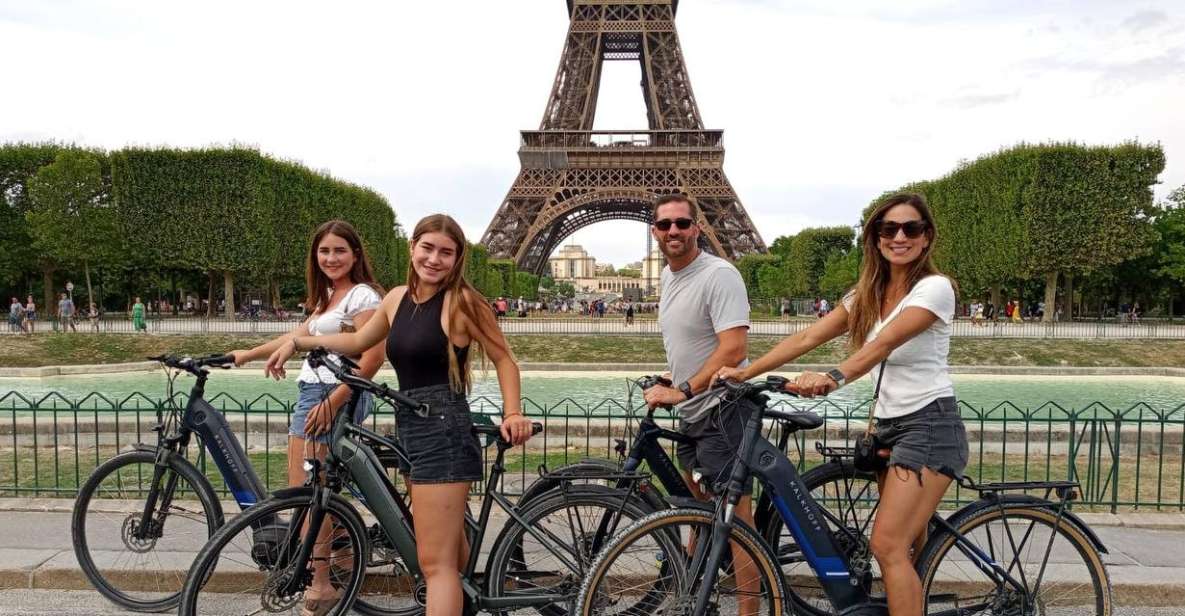 Paris: Guided Private E-bike Sightseeing Tour - Itinerary