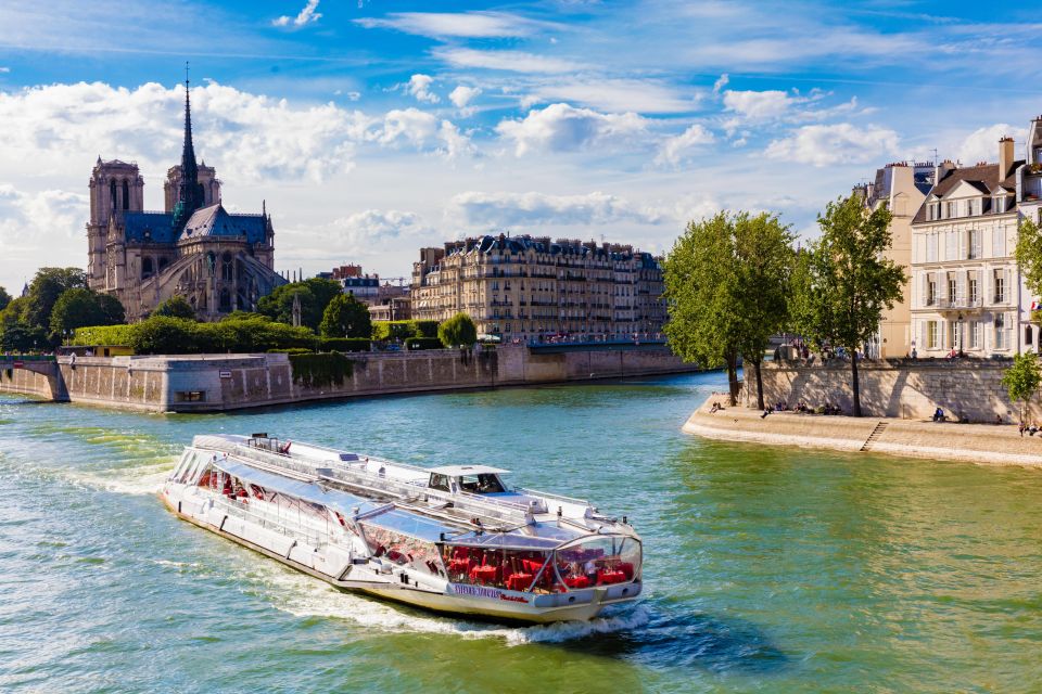 Paris: Sightseeing Cruise on the Seine With 3-Course Lunch - Highlights of the Sightseeing Experience