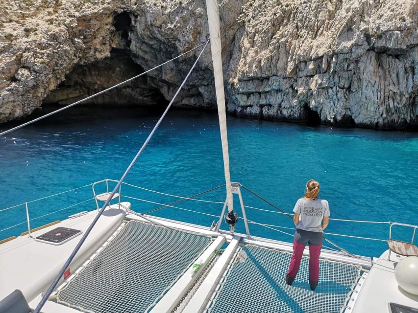 Paros: Catamaran Cruise With Swimming, Meal and Drinks - Itinerary and Experience