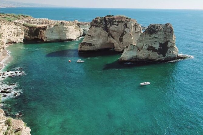 Pigeon Rocks Boat Ride Beirut (Raouche Rocks) - Highlights of the Boat Ride