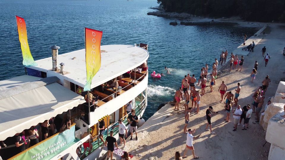 Poreč: Boat Party With Dj, Swim Stop, and Nightclub Entry - Ticket Options and Inclusions