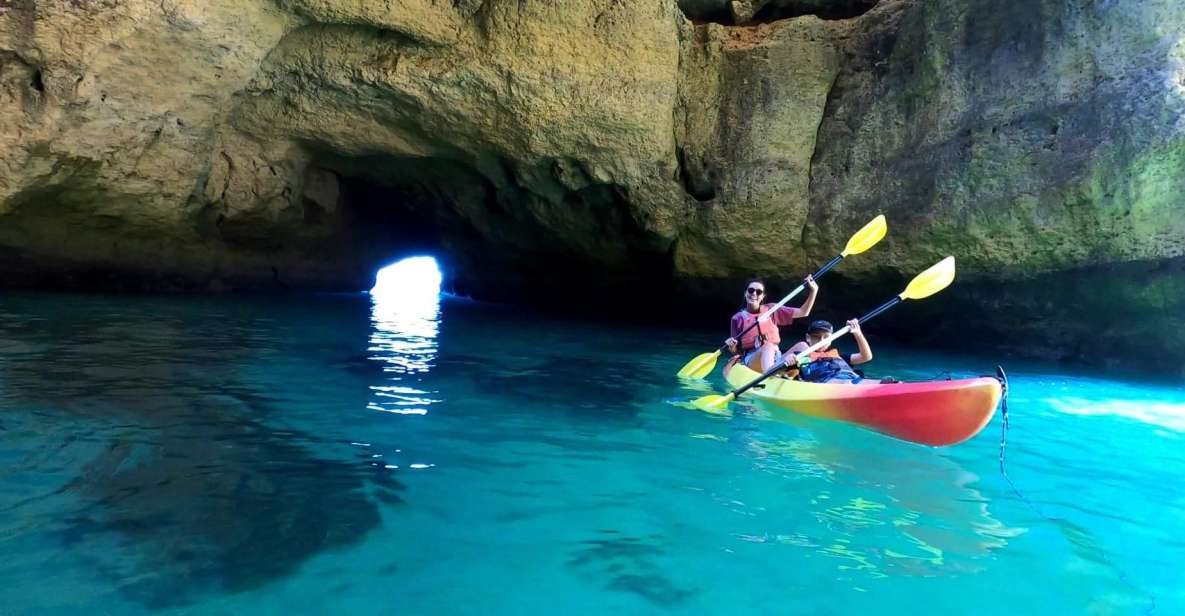 Portimão: Kayak Tour of Benagil Caves - Explore Benagil Caves