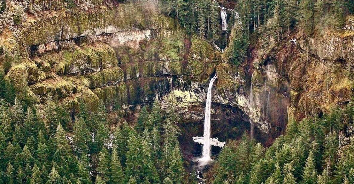 Portland: Multnomah Falls Scenic Air Tour - Itinerary