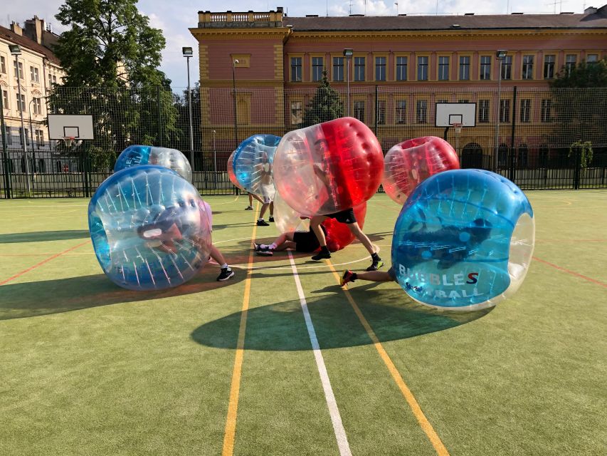 Prague: Bubbles Football in City Centre of Prague - Booking and Cancellation