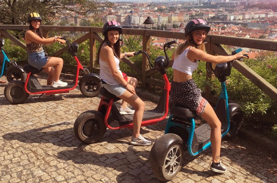 Prague: E-Bike/E-Scooter Viewpoint Tour - Booking Information