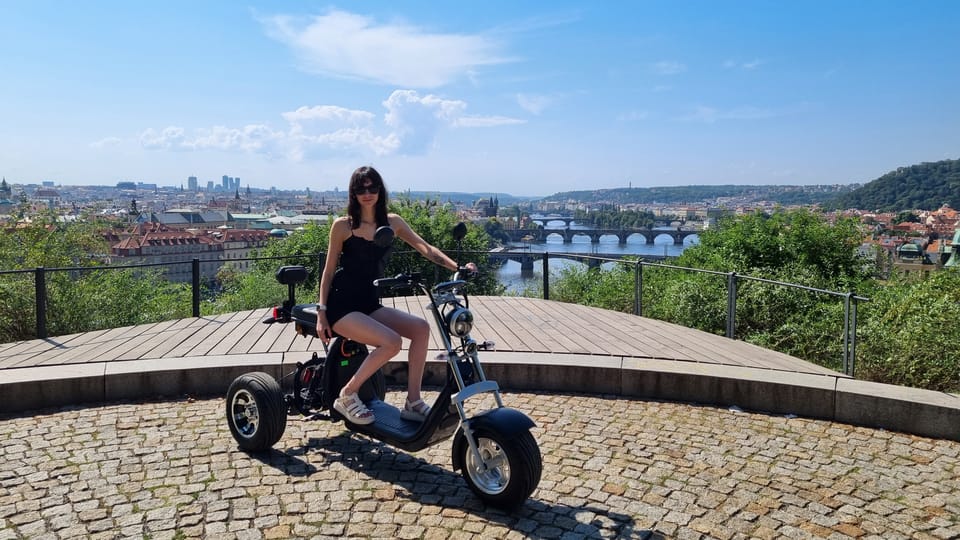 Prague: Electric Trike Viewpoints Tour - Tour Experience