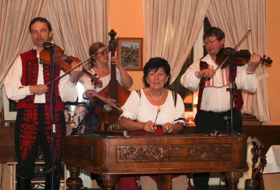 Prague: Traditional Folklore Evening With Dinner & Music - Authentic Czech Dishes and Drinks