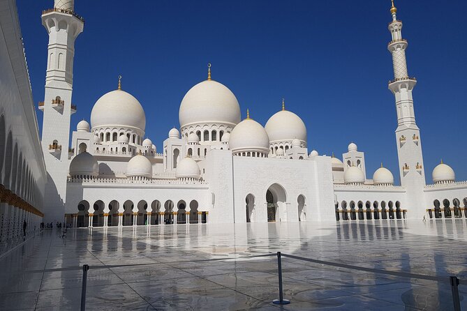 Premium Half Day Abudhabi Grand Mosque Tour From Dubai - Inclusion Details