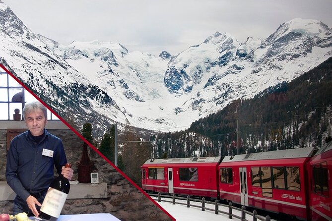 PRIVATE Bernina Train, Sankt Moritz & Wines Guided Tour From Lake Como or Milan - Exploring the Italian-Swiss Border