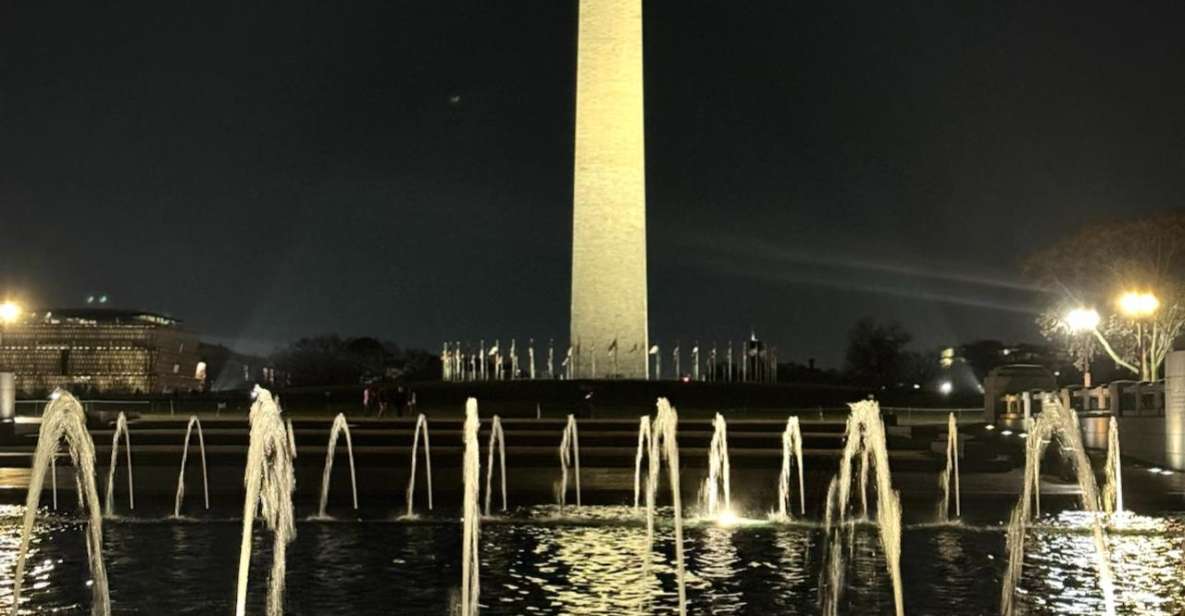 Private DC at Night Tour - Itinerary Overview