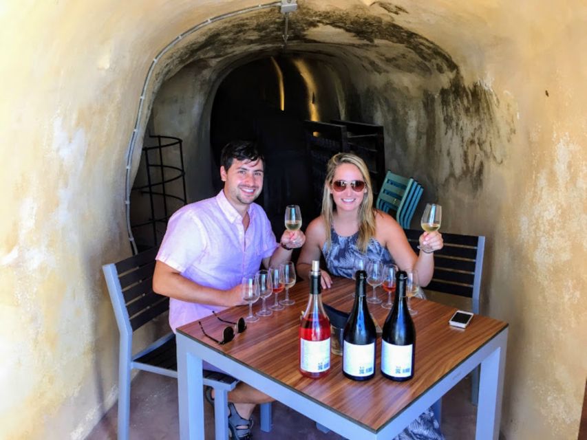 Private Group Visit to Akrotiri & 3 Wineries With Tastings - Pricing and Duration